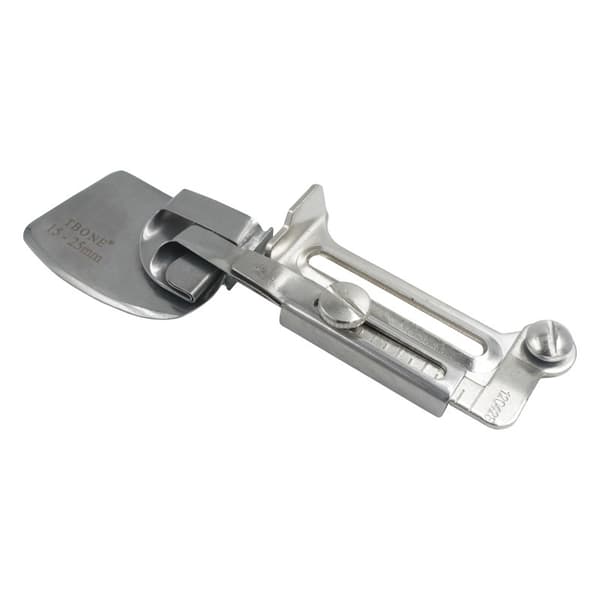 New Adjustable Rolled Hem Foot with Adjustable Width, Sewing Machine Accessory for Rolled Hem, Hemming Tool (15-25mm)
