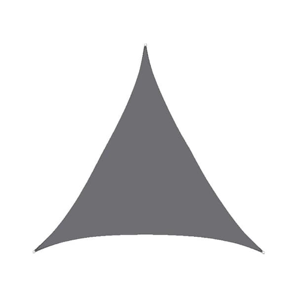 Trekantede solskjermer / seilduker Grå M Grå M Grå M Grey M