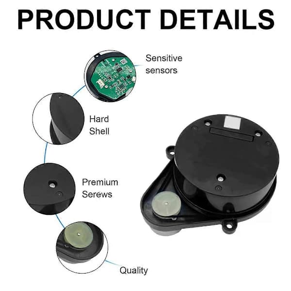 (pow yeah!) ToF Sensor LDS-enhet FM1828, LDS-007 Laseravstandssensor, for N8 Pro/T9/T8 Støvsugerutskifting