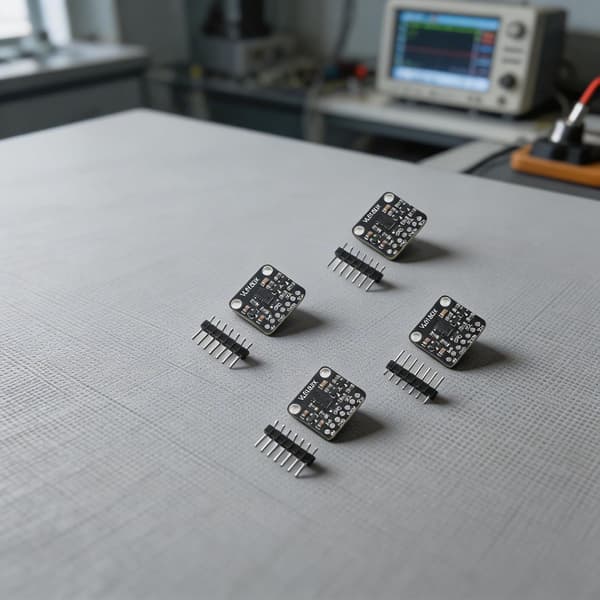Afstandssensor Integreret Gestusgenkendelse Omgivelsesdetektion I2C-interface Kompakt VL6180X Optisk Lys Sort 20.32x17.78mm til