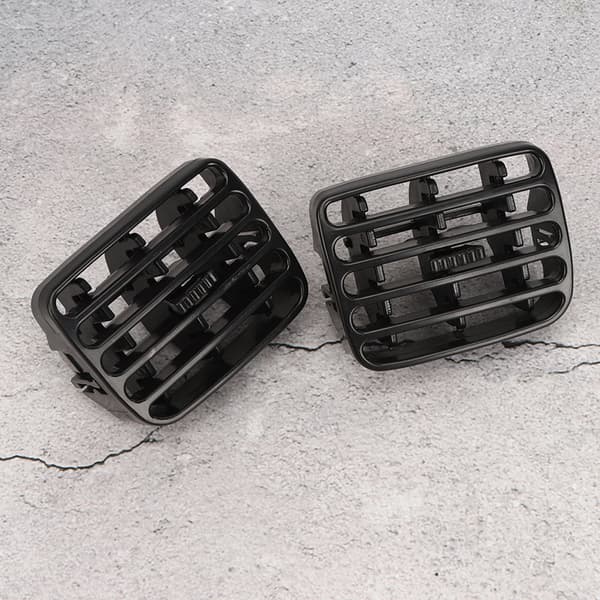 1 Pair Car AC Vent Frame Dashboard Grille Fits for CLIO MK2 1998‑2006