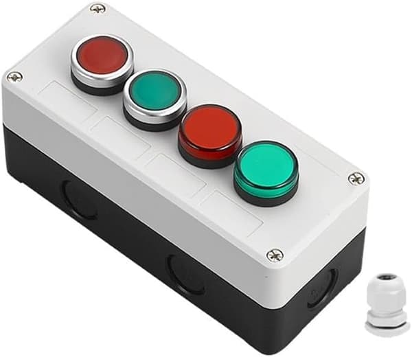 Kompakt trykknappboksforbindelser under utfordrende forhold (2) 2 bryterkontroll 22 mm for pålitelig elektrisk 2