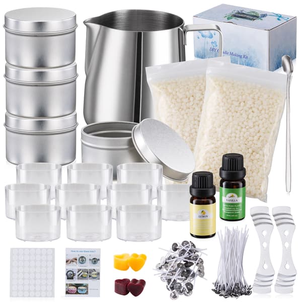 Candle Making Kit for Adults Complete Candle Making Supplies DIY Beginner Scent Perfect Home Decor Life