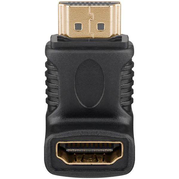 Adapter for HDMI™ angle Svart