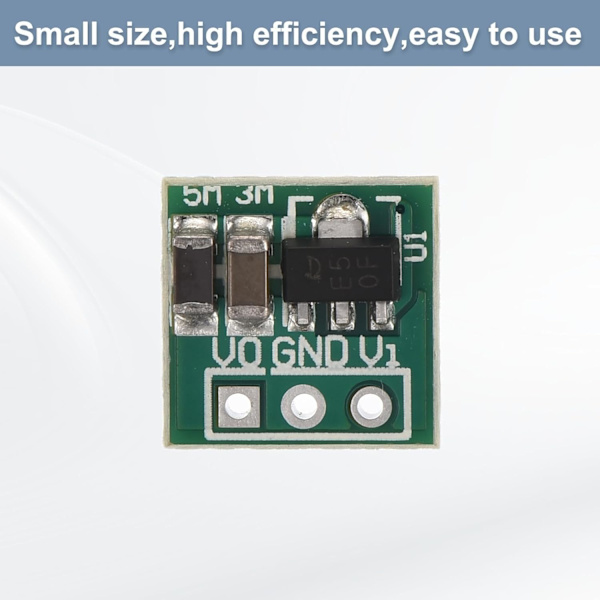 DC-DC Boost Converter Spændingsregulator Step Up Modul Mini 0,9-5V til 5V 0,48A til Strømjusteringstransformere 5 Stk - 5 Stk