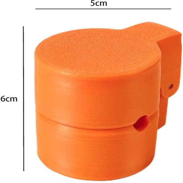Cake Pop-form - Dessertform - Snackform - Non-stick-beläggning - 50x40x50 mm - Orange