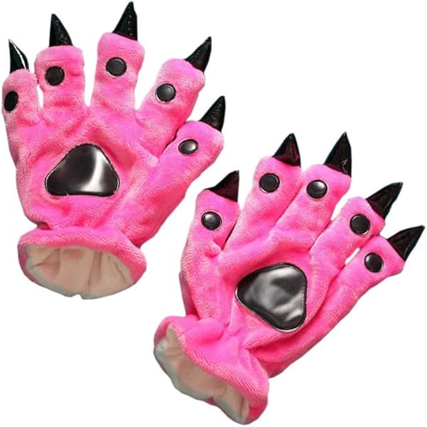 Et par dyre pote klo handsker pink pink