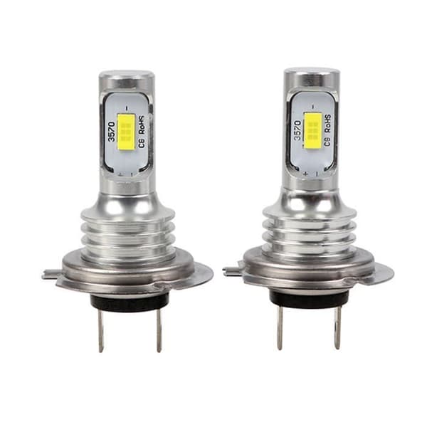 H7 LED Bilpære Høykvalitets Frontlykter IP68 6000K Hvitt Lys for Bil 2 STK