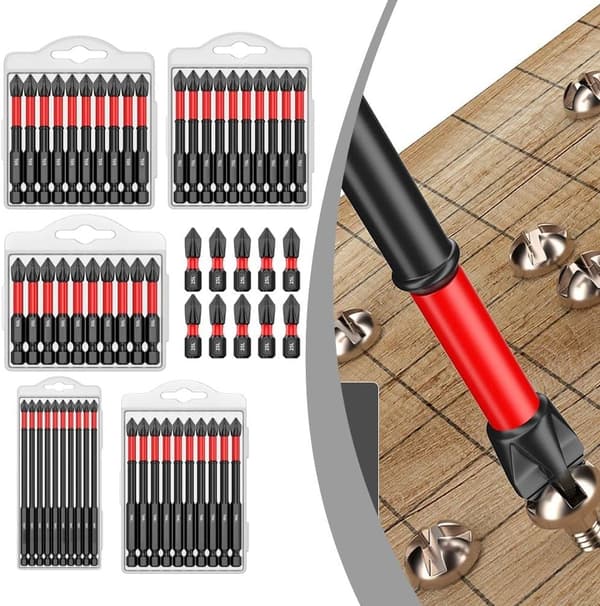 Högt vridmoment Bits PH2 Magnetisk Bitssats 10-pack Skruvmejsel (150mm)