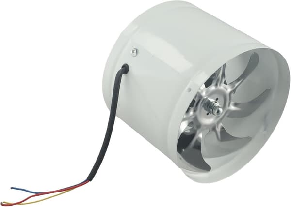 Aerodynamisk design Effektiv luft fra den robuste og 180 mm (sort) sort Black