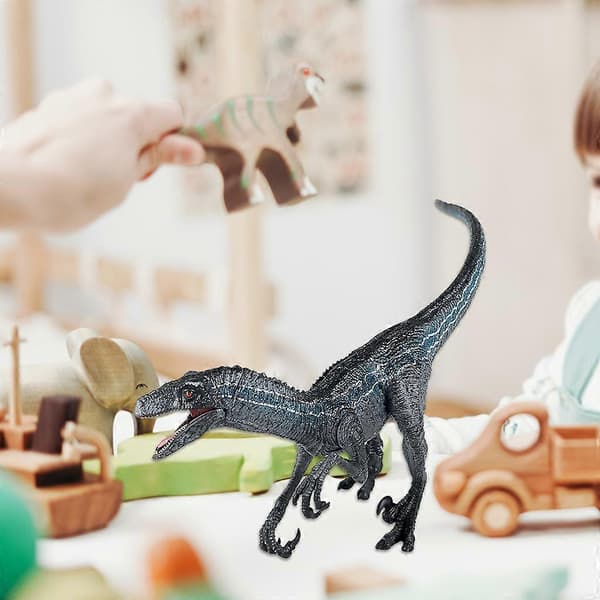 Simulerings Dinosaur Model Figurer til Bordglas Vinduesdisplay Kagedekorationer