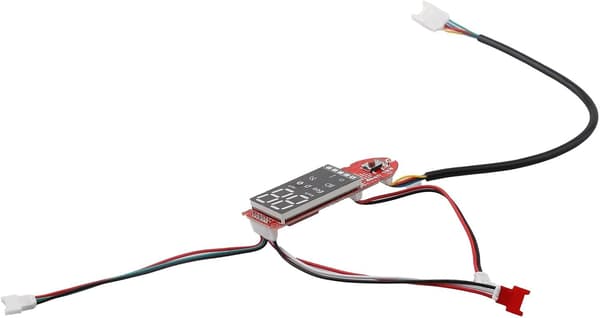 og Kukirin Scooter Robust (Måler) - Komplet Måler Controller Display Løsning til 36V 350W Elektrisk Aluminiumlegering Meter