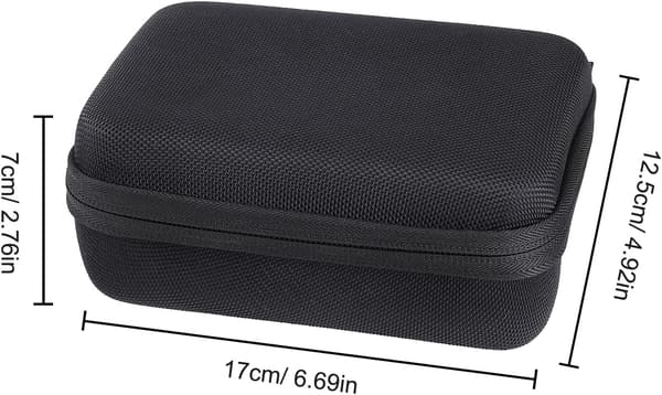 Case for transport and storage compatible with GoPro Hero 8/7/6/5/4/3+/3/2