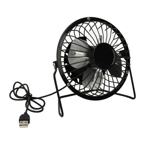 (pow yeah!) Soldrevet ventilator 5W USB 360 graders justerbar solpanel drivhusventilator til udendørs hønsehus hundehus