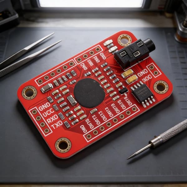 Genkendelse Arduino, understøtter op til 80 og 7 indgange UART Multi Voice For modul V3 til kommandoer samtidigt med
