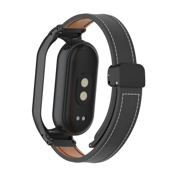 PU-læderrem til Xiaomi M3456 med metalspænde