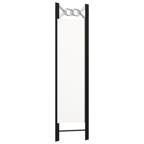 vidaXL Romdeler 3 paneler hvit 120x180 cm Hvit Vit