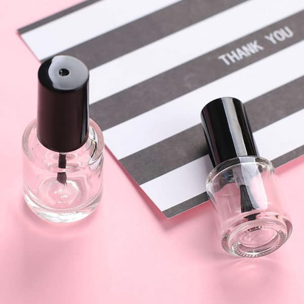 25 stk. tomme neglelakbeholdere 5 ml glassæt