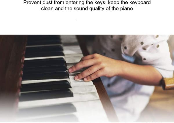 Kvalitets pianotangentflanell pianotangentöverdragstyg för piano C