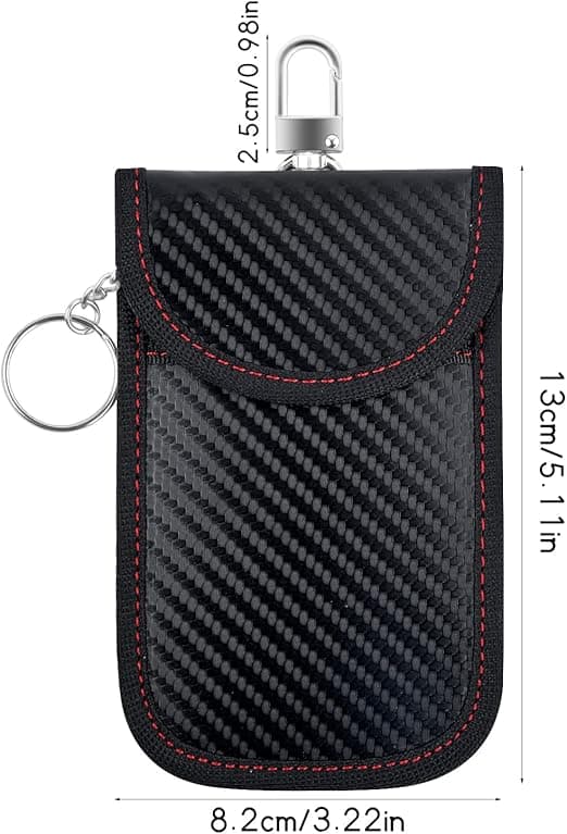 2-pack signalblockerande påsar, bilnyckelsignalsskydd