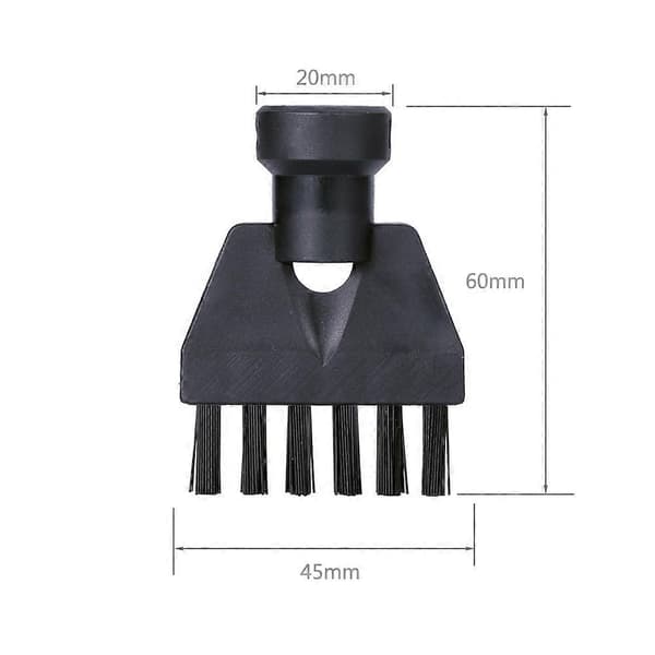 Dampvask Spaltemunnstykke Børste Spredermunnstykke Hode Flat Børste for KARCHER SC1/SC2/SC3/SC4/SC5 Ste