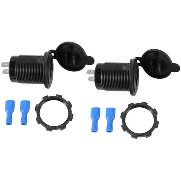 2X 5V 4.8A Dobbelt USB Oplader Adapter Strømstik til 12V 24V Bil Båd Autocamper