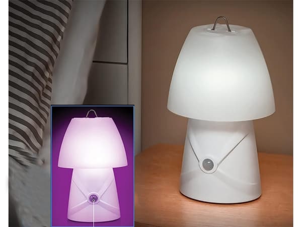 Trådløs RGB LED-lampe - Bevægelsessensor - Børnenatlampe