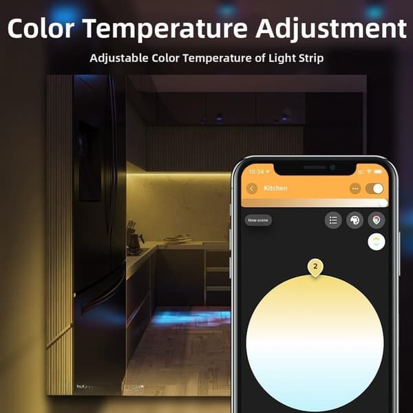 Zigbee 3.0 Smart RGBCCT 5-i-1 og App SmartThings IP20 til LED-controller til lysdæmper med stemmestyring Alexa 5-24V Belysningsmodul Hvid