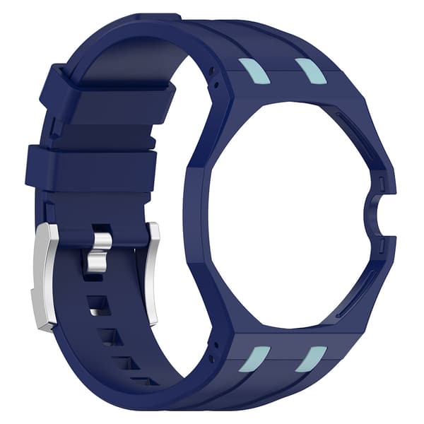 Silikoniranneke ja suojakuori AP x Swatch Royal Pop Lan Ba -kellolle
