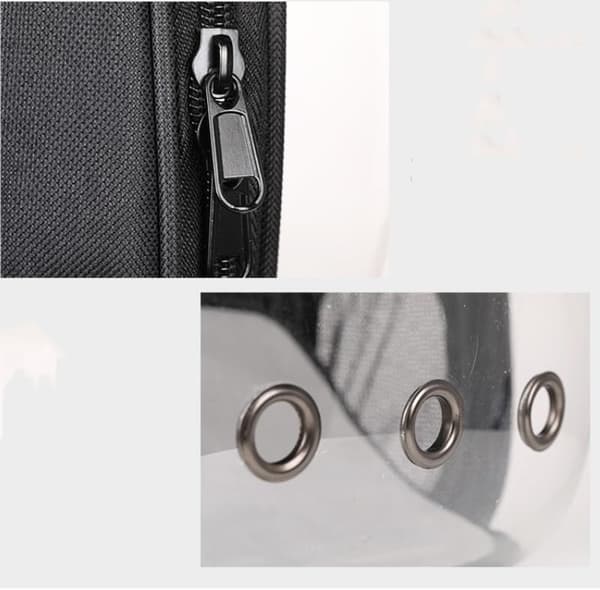 Pet Backpack, Space Capsule Cat Bag, Large Capacity, Breathable, Portable Travel Backpack, Durable and Waterproof Design
