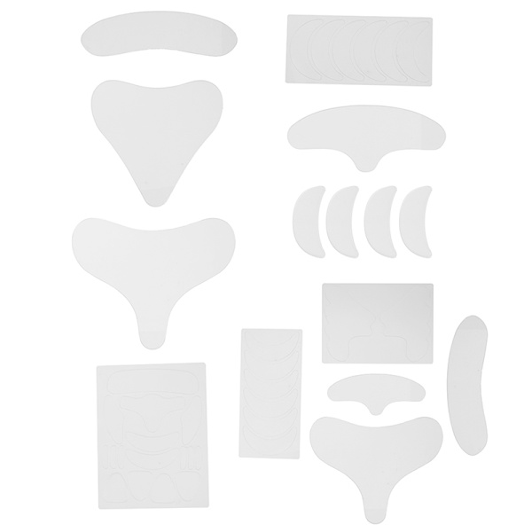 Silikoneplaster mod rynker - Genanvendelige silikoneplaster til rynker A5 A5