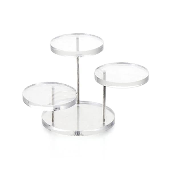 (Pow yeah!) Kageholder i flere lag, rund bagværk, kageholder, holder, bakke til festkage, dessertservering [HkkK] A