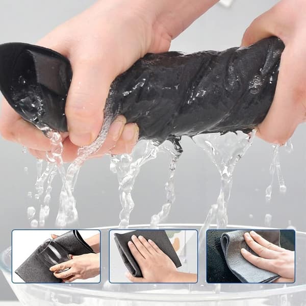 Premium Mikrofiber Rengøringsklud, Genanvendelig & Fnugfri, Kompatibel med Magic[JUN]