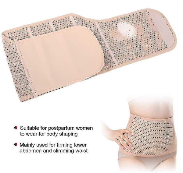 Postpartum Magbälte Abdominal Magen Bandit Midjeformare Bälte Bantning