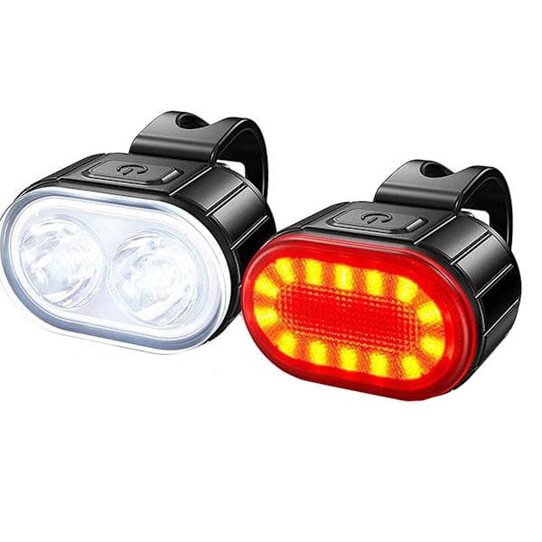 LED-sett, USB-sykkellykt, sykkelhodelykt