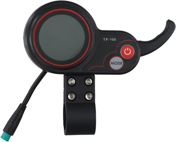 Hastighetsdashbord 10 tommer E-Scooter 5-pins skjerm Scooter Systemkontroller for med display kompatibel elektrisk