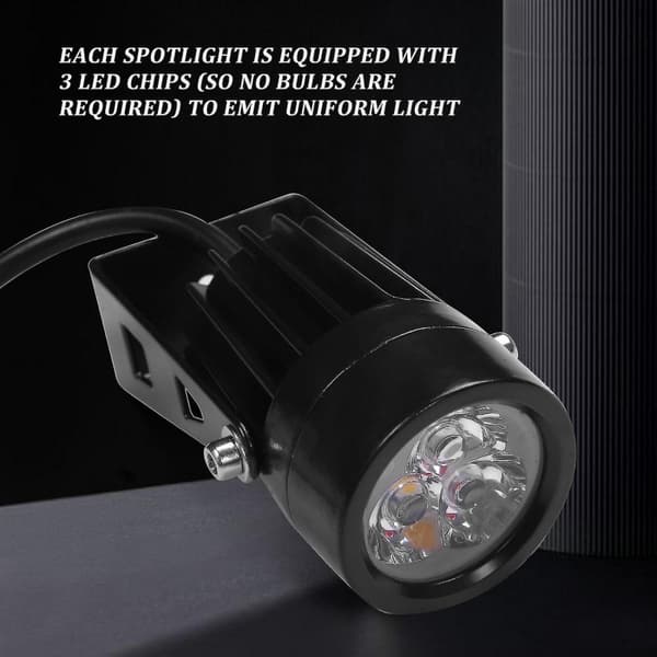 1-pak havelys projektør udendørsbelysning 3w 220v Ip65 Led-spot