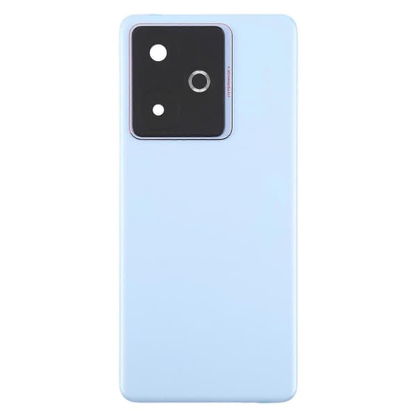 For Realme GT 7 COMPATIBLE Battery Back Cover with Camera Lens Frame Blue Blue