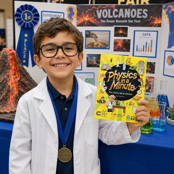 Physics in a Minute - The Comic Book Edition | Fun and Educational Physics for Kids | Physics in a Minute is a Fun Science Comic Book for Kids