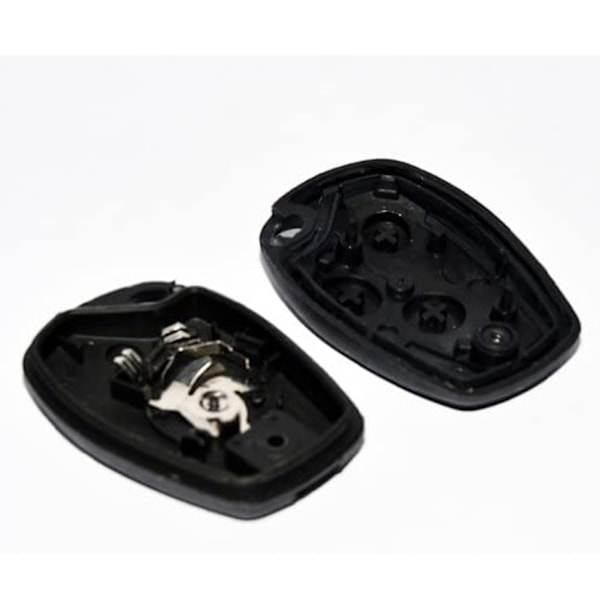 Key Shell without Blade Compatible with Renault Clio 3, Kangoo, Master, Modus and Trafic - 3-Button Remote Car Key Case
