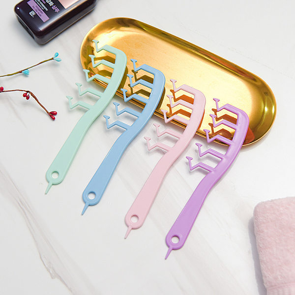 Hairline Beauty Fluffy Comb Z-Word Comb Distribusjonskam Styling