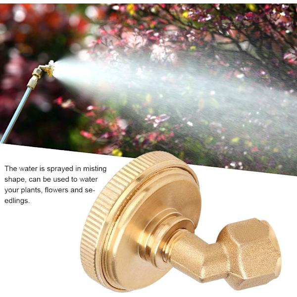 Upeasti sumuttava suutin (4,2 * 4 cm) (kyynärpää), G1/4'' naaraskierre 7 reikää