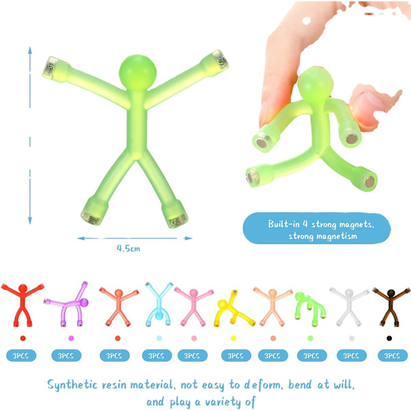 Kylmagneter, Mini Man Magnetiska Kylmagneter för Barn Vuxna