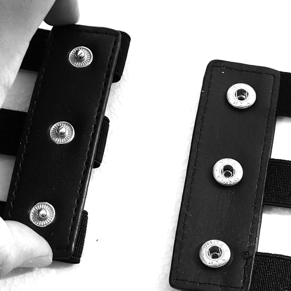 Punk Läderbälte Rem för Kvinnor Män 80-tals Midjesele Y2K Damaccessoar för Midje Stretch Bälten för Kvinna