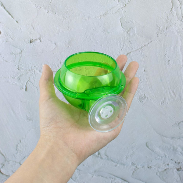 2-pack Reptiler Sugkopp Matare Kameleont Matning Mat Skål Vatten Skål Gecko Hylla Tillbehör Tillbehör för Ödla Skäggagam