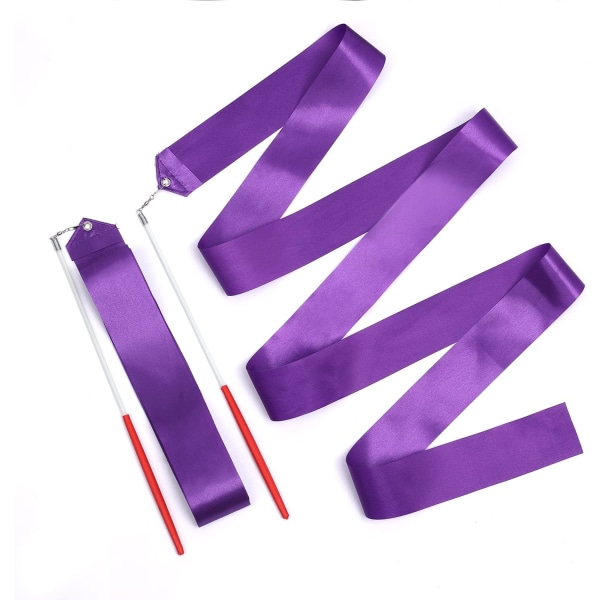 2 x 2 meter snurrande dansband - lila, barnens gymnast