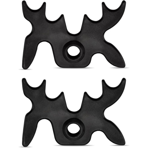 2 stk. Slip-On Portable Moosehead Bridge Cue Rest