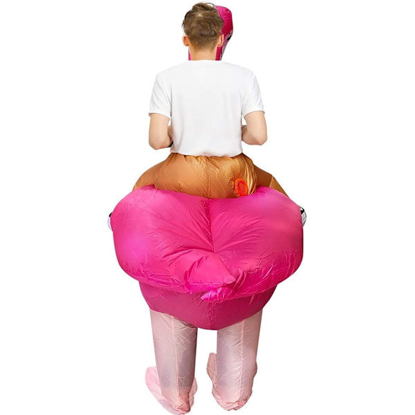 (Höjd 160-190cm) Flamingo uppblåsbara kläder Flamingo kläder i