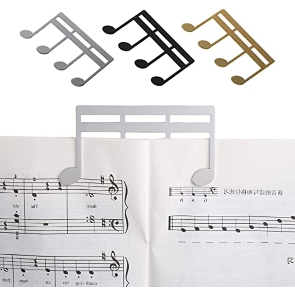 Musiknotemappe (sort), dagbogsmusikbogsmappe, klaverprint