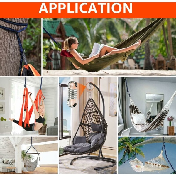 Pari Hammock Kiinnityssetti, Ripustussetti, Puunhihnat 16 Soljella